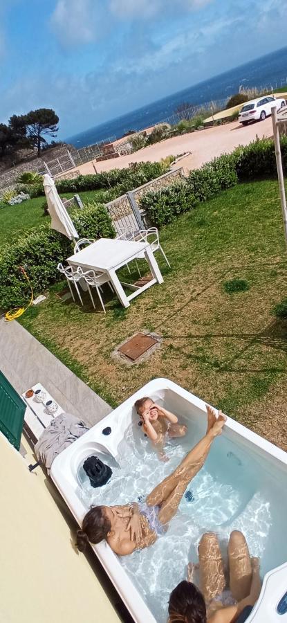 Cluxury-Torre Dei Saraceni Boutique Apt By The Sea Beach, Pool,Private Jacuzzi, Parking Cervo Exterior foto
